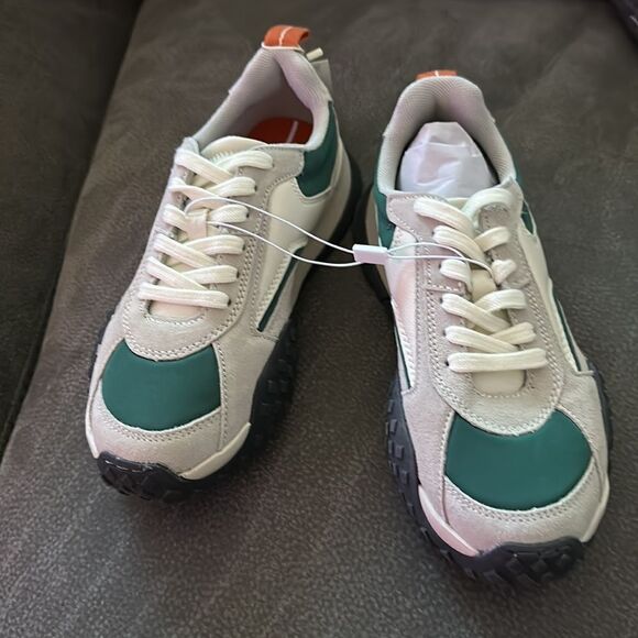 ZARA Kids | Gray | LEATHER SNEAKERS - Picture 9 of 10